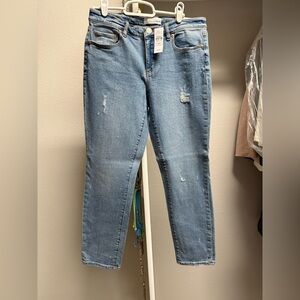 Loft NWT size 4 modern skinny cropped pants Jean